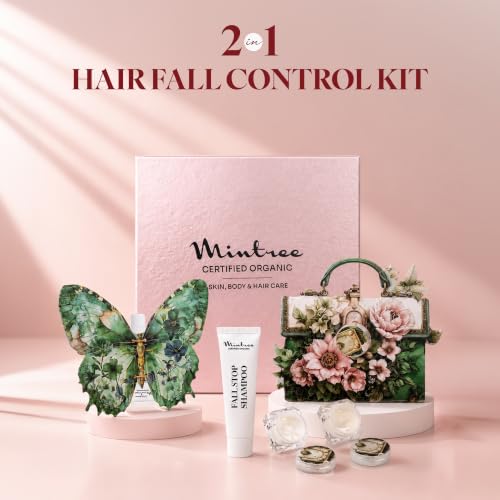 Image of Mintree 2-in-1 Hair Care Kit Women's Shampoo & Conditioner Hair Fall Care | Hair Care
