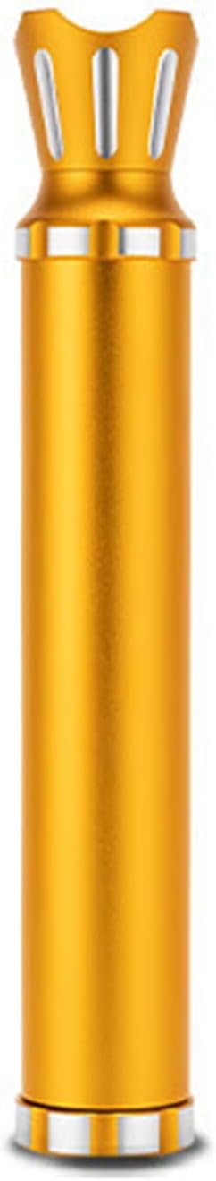 IrAyz Cigar Tube Aluminum-Alloy Cigars Travel Case with Cigar Holder, Punch, Portable Cigar Holder Case(Gold)