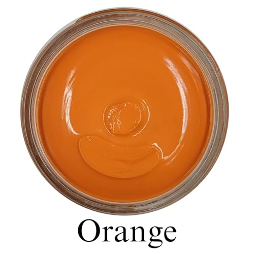 Meltonian Cream Shoe Polish - Boot Polish, Leather Shoe Polish Oil Based with Beeswax - Restores & Protects, 60+ Colors, Orange