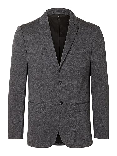 Veste homme Selected Homme Slhslim-aitorjersey blazer bleu ajusté stretch confortable