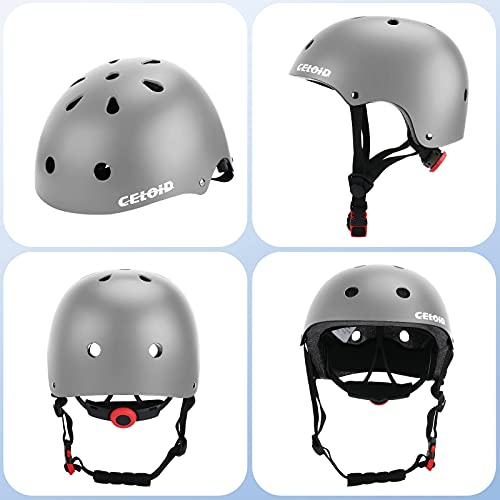 Image of Kids Bike Helmet,Toddler Skateboard Helmets for Ages 2-3-5-8-14 Years Boys Girls，Adjustable Multi-Sport Bicycle Skateboarding Football Roller Skating Scooter Rollerblade Balance Bike Helmet
