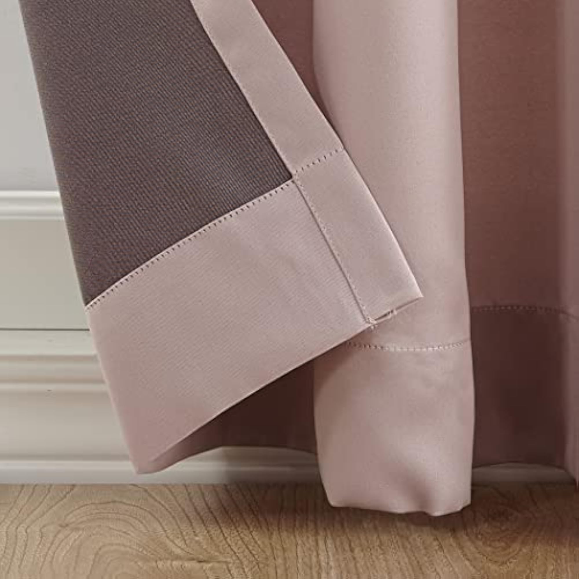 Barrow 2-Pack Solid Total Blackout Rod Pocket Curtain Panels