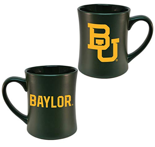 RFSJ INC. Baylor Bears Ceramic 16oz Sculpted Mug – Official Team Logo Coffee Cup – Handwash Recommended – Includes One Mug
