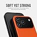 Ridge Case Compatible with iPhone 17 PRO - Compatible with MAGSAFE & Wireless Charging, Aluminum Control Buttons, Dual-Layer Construction, TPU Bumper with Drop Protection (Basecamp Orange)