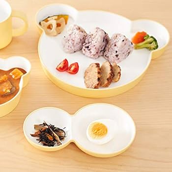 ベビー用食器 Hbk Amazon.co.jp: tak キッズディッシュ フォーベイビー イエロー