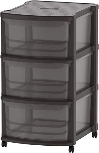 Cosmoplast Storage Cabinet, Black, IFHHST544