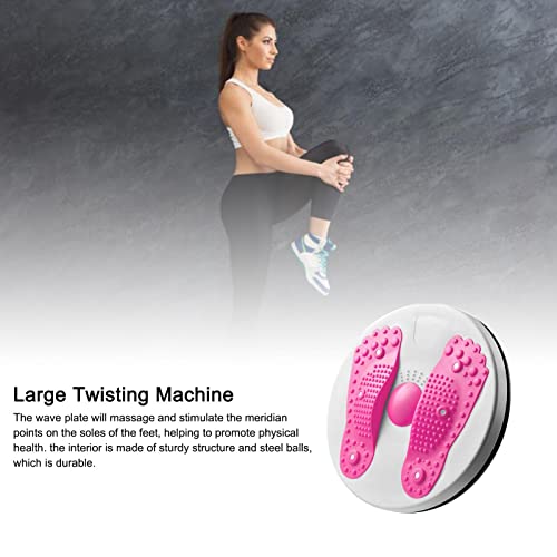 Disco de torção na cintura - Esculpindo o corpo do disco de torção giratório, placa de oscilação de