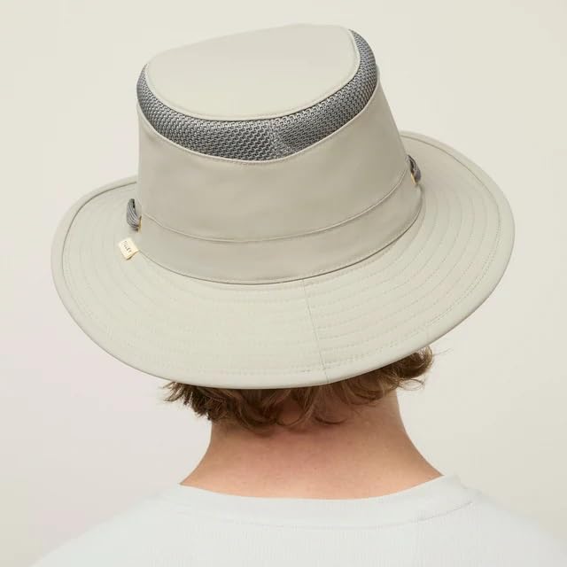 Image of Tilley LTM5 Airflo Medium Brim Hat - Ultralight, Buoyant & Breathable, UPF 50+ Sun Protection, Water-Resistant