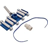 Pro Vac Professional Flexible Concrete Pool Vacuum Head - 14 Inch