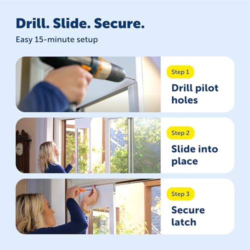 image for PetSafe Sliding Glass Pet Door - No-Cut DIY Install Doggy Door for Ren