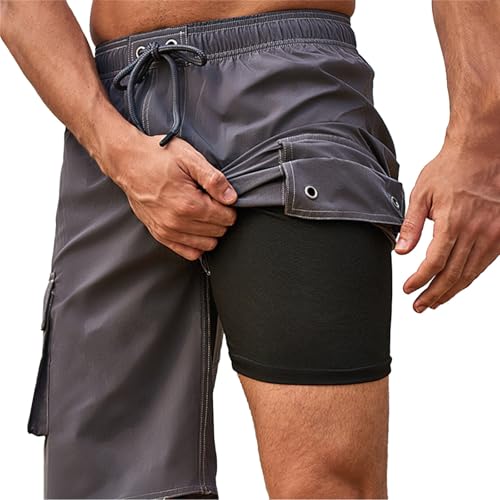 Short de bain pour homme idéal plage croisière piscine séchage rapide respirant