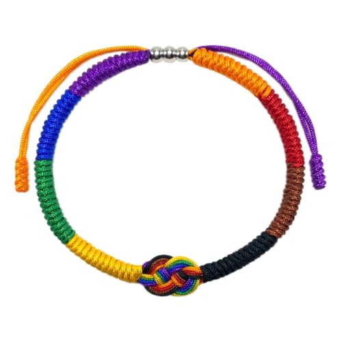 Versatile Colorful Friendship Bracelet Cotton Hand Rope for Men and Women