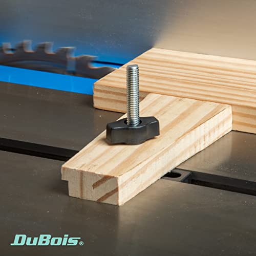 Dubois 51001 Wing Knobs, 1-1/4" Head Length, 1/2" Depth, 1/4-20 Through Hole, 10 Pk #TOP4