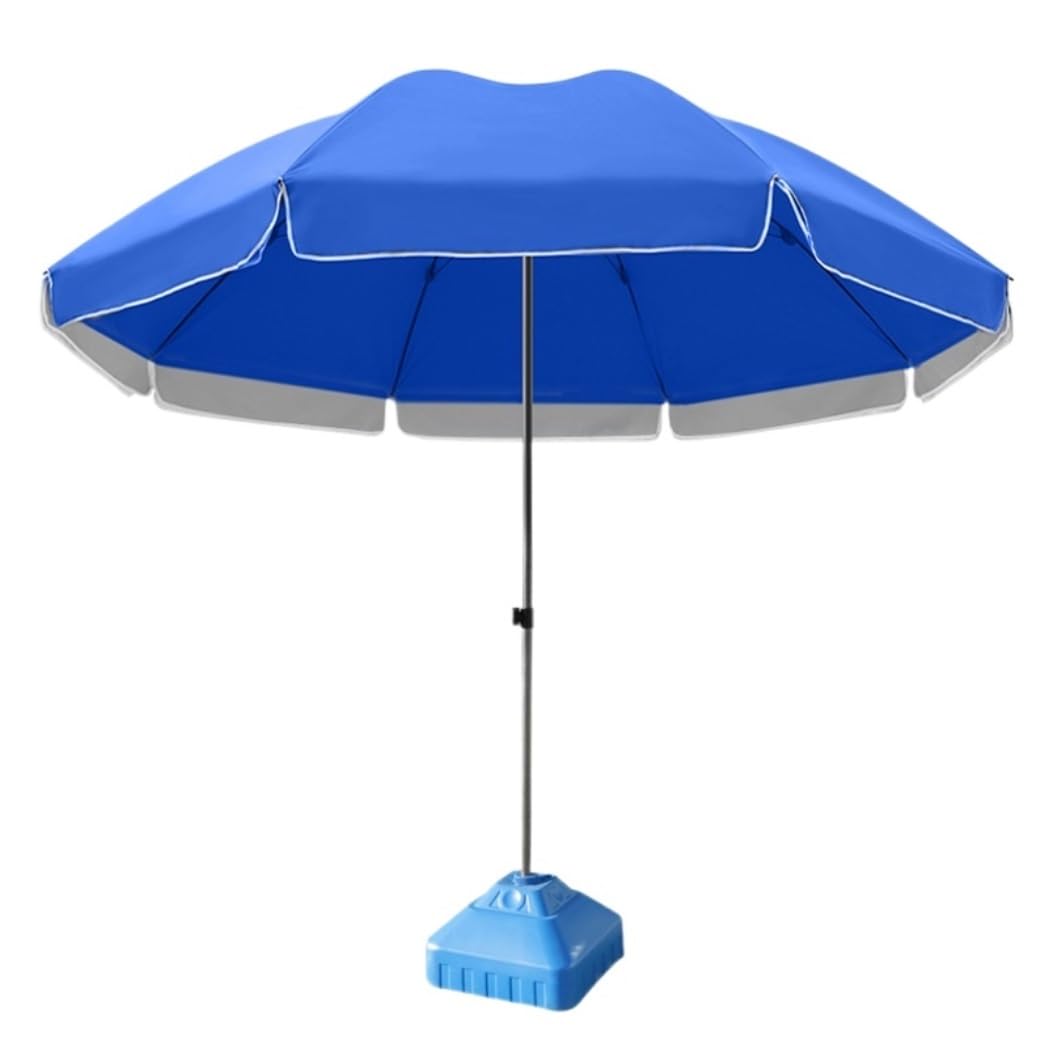 LYGSWDB Habrur Parasol Parasol ogrodowy Parasol ogrodowy 9,2 stopy / 2,8 m Okrągły parasol tarasowy z podstawą Parasol ogrodowy Parasol przeciwsłoneczny Zewnętrzny baldachim Odcień parasola plażowego