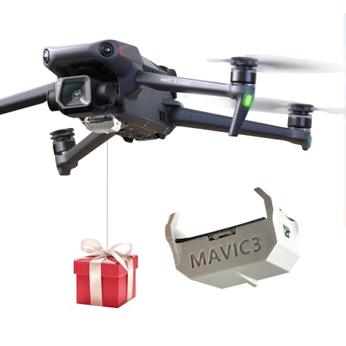 Image of DJI Mavic 3 Payload Airdrop System, Compatible With Mavic 3 | Tool-free fast installation, dedicated airdrop payload for Mavic 3 to deliver wedding gifts and rescue supplies.
