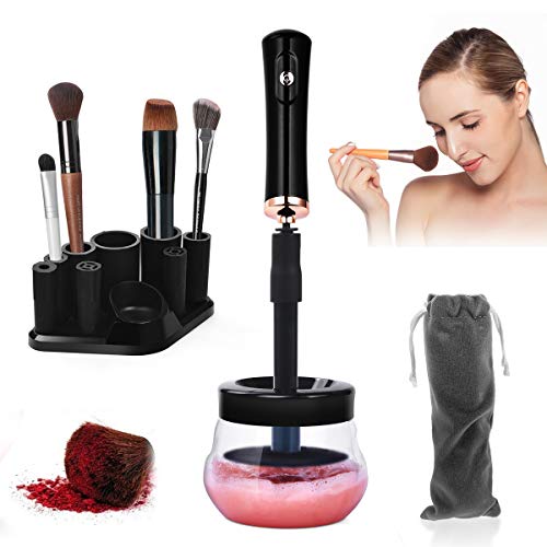 BEAUTY ONLINE Makeup Brush Cleaner Dryer Electric Automatic Cosmetic Brush Cleaning Device Tools