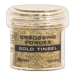Ranger Inks Bulk Buy (3-Pack) Embossing Powder 1 Ounce Jar Gold Tinsel EPJ-41047