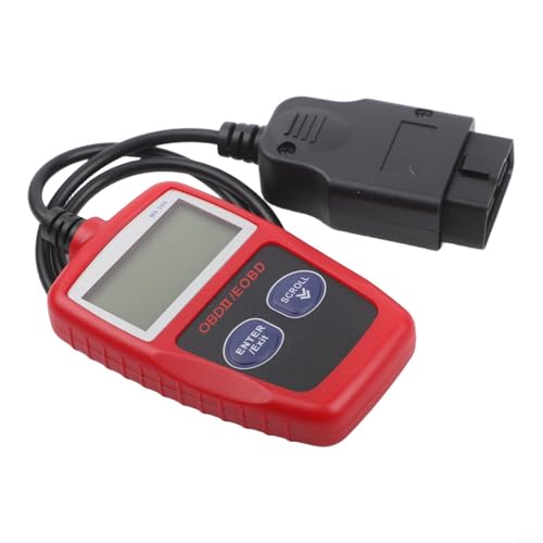 Outil de diagnostic automobile rouge pour système OBD MS 309 Lit les codes d'erreur du moteur Efface la lumière mil, vérifie les émissions et affiche les...