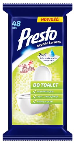 Harper Presto Chusteczki do toalet 48 szt.