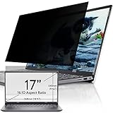 【Confidentialité optimale】 Fabriqué avec des matériaux japonais de pointe et un savoir-faire méticuleux, cet écran de confidentialité pour ordinateur portable offre une confidentialité inégalée. Ses faces supérieure et inférieure sont entièrement noires, permettant une vision claire de face tout en restant invisible sur les côtés (dans un angle d'environ 30° à 60°). Contrairement à d'autres écrans de confidentialité pour ordinateurs portables de 17 pouces, l'écran IPROKKO ne nécessite aucune réduction de la luminosité pour préserver la confidentialité.