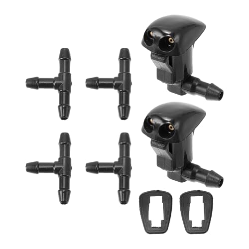 Partuto Kit De Boquillas De Lavaparabrisas Para Toyota Rav4 00-04 Boquillas De Rociado De Parabrisas Chorro De Lavado De Limpiaparabrisas No.8538112050 2 Pcs Juntas 4 Pcs