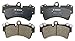Bosch BP1014 QuietCast Premium Semi-Metallic Disc Brake Pad Set For: Audi Q7, R8; Porsche Cayenne; Volkswagen Touareg, Front