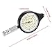 Mini Outdoor Map Measurer, Multifunctional Mini Outdoor Odometer Map Measurer Gauge Distance Caculator Mapping Tool Metal Wheel Measurement Tool for Camping Hiking Traveling Walking