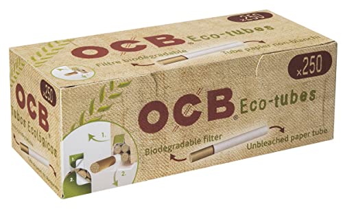 TUBE A CIGARETTE OCB 250 NON BLANCHIS