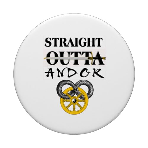 Straight outta Andor with the battle standard Wheel Time PopSockets Swappable PopGrip, Black - Image 3