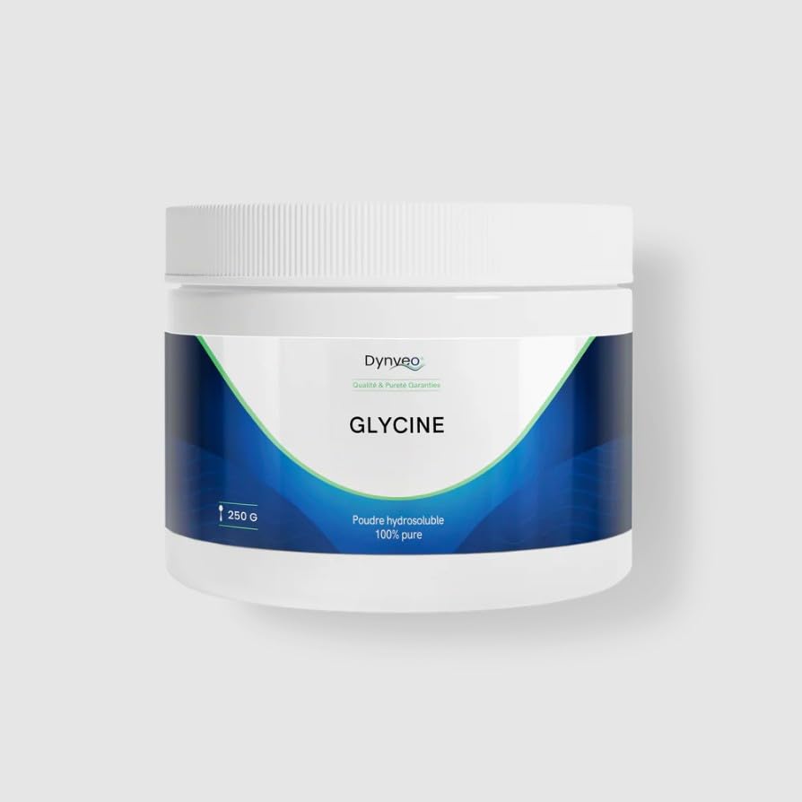 Glycine Cristallisée Pure en Poudre - Articulations, Muscles & Tendons - Acide Aminé Hydrosoluble - Pureté > 99% - Vegan - Sans Additifs, Facile à diluer -...