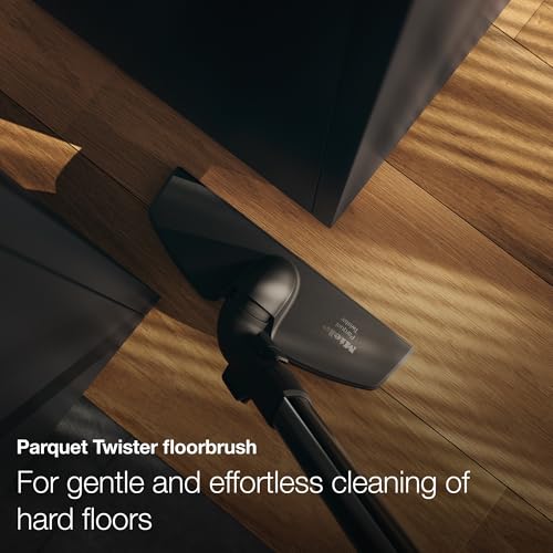 Image of Miele Blizzard CX1 Turbo Team Bagless Canister Vacuum, Tech Blue - Portable, Household