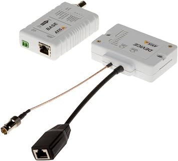 Axis Communications Kit - Media Converter - 100Mb LAN - 10Base-T, 100Base-TX - RJ-45 / BNC