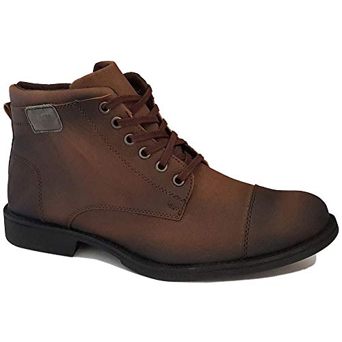 Bota Coturno Masculina Filtren Casual Estilo - Café - 37