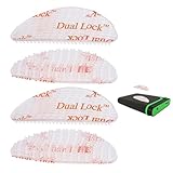 4 Pezzi Dual Lock T.pass Sistema di Fissaggio Removibile a Incastro, Trasparente, Adesivo ...