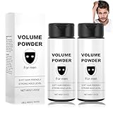 2 Stück Haarpuder Styling, Meersalz Haarspray, Sea Salt Spray, Volumen Puder Haare, Meersalz Spray für Haare Männer, Natürliche Inhaltsstoffe, langanhaltender Halt, mehr Volumen(2 * 40g)