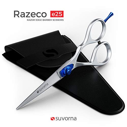 Tesoura de barbeiro japonesa de aço inoxidável Suvorna 5,5