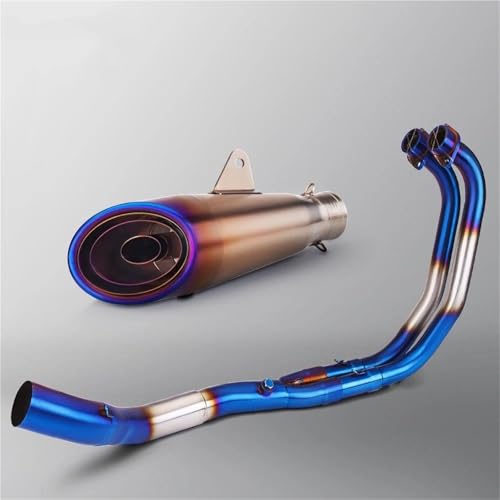 �I�[�g�o�C�}�t���[ �ɓK�����郄�}�n YZF R3 R25 MT03 YZF-R3 YZF-R25 MT-03 2015-2024 �p �o�C�N�p�G�L�]�[�X�g�p�C�v �}�t���[ �t���V�X�e�� �t�����g�����N�`���[�u �T�C�����T�[ �r�C��(��)