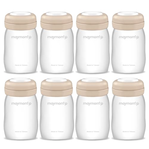 Image of Maymom Wide Neck Breastmilk Collection n Storage Bottle 5.4 oz; Re-markable SureSeal Disc. Fits Spectra S2 Spectra S1 9 Plus.