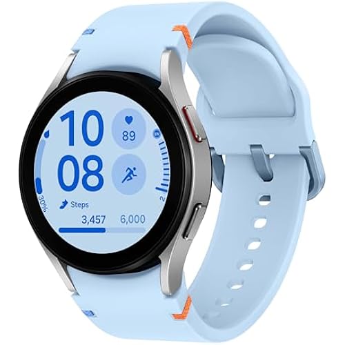 Samsung Galaxy Watch FE 40mm Bluetooth AI Smartwatch w/Fitness Tracking, BIA Sensor, Personalized HR Zones, Heart Rate Tracker, Sleep Monitor, 2024, Silver [US Version, 1Yr Manufacturer Warranty]