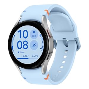 SAMSUNG Galaxy Watch FE 40mm Bluetooth AI Smartwatch w/Fitness Tracking, BIA Sensor, Personalized HR Zones, Heart Rate Tracker, Sleep Monitor, 2024, Silver [US Version, 1Yr Manufacturer Warranty]