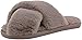 AONEGOLD Zapatillas de Estar por casa de Mujer Zapatos Warmer Peluche Chanclas Pantuflas Interior Cómodas Zapatos Slippers Otoño/Invierno(Caqui,36-37 EU)