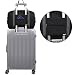 Ryanair Handgepäck 40x30x20, 40x20x25 Handgepäck Tasche für Flugzeug Reisetasche Klein Faltbare Sporttasche Weekender Koffer für Herren und Damen von WANDF(Schwarz 20L mit Schultergurt)