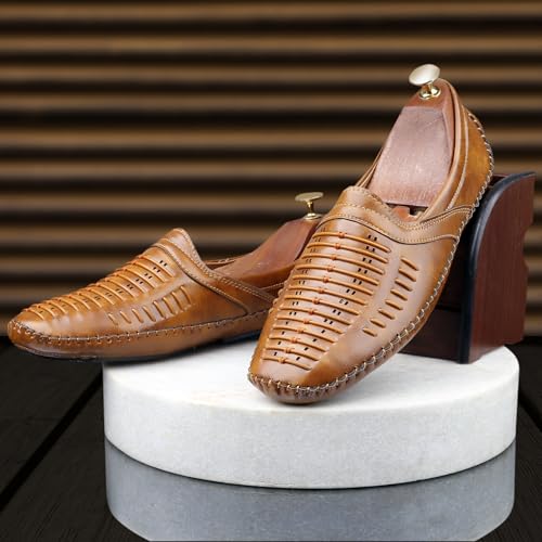Image of WUGATTI Synthetic Slip-On Stylish Loafers for Men