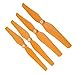 Baoblaze 4 Piezas Hélices A+ B Accesorios de Recambios para Syma X8C X8W - Naranja
