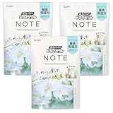 ドライペット [まとめ買い] ノート 除湿剤 置き型 どこでも用 ホワイトリリー 350mL×3個 湿気取り スタンドパックタイプ ［ふわっと香って しっかり吸湿］
