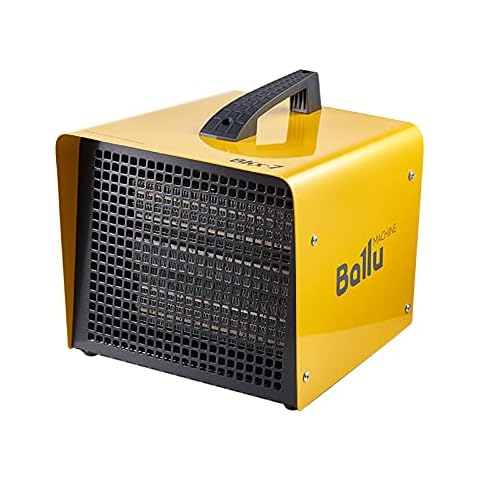Mi-Heat Ballu BKX-7 Ceramic Fan Heater 2 Heat Settings 2500W/5000W Construction Heater with Thermostat Electric Heater Heater for Construction Site Home Workshop Home Garage Cover