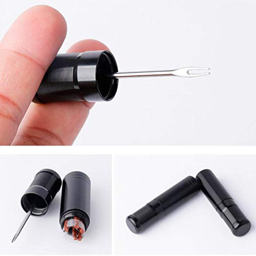 Kit de reparo de pneu de bicicleta Besportble, ferramenta de reparo de perfuração de pneu de bicicle