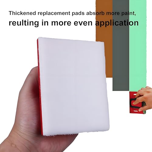 DIQQHI Paint Edger Trimmer with 2 Replacement Pads | Precision Trim Painting Tool for Walls, Ceilings & Corners - Straight Edge Painting Kit for Flawless Cutting-in