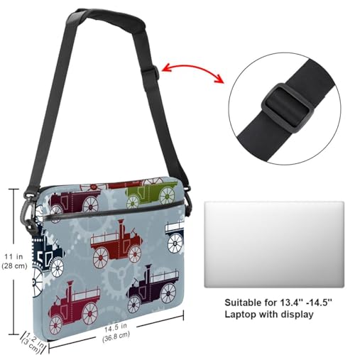 Bandolera para portátil de 13 pulgadas en tu rutina de oficina y cafetería 7