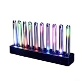 Autilyshop Sound Activated RGB LED Analyzer Light with 240 LEDs For Gaming Room Decor Music Visualizer Bar Dot Scrolling Modes Adjustable Brightness and Sensitivity Night L